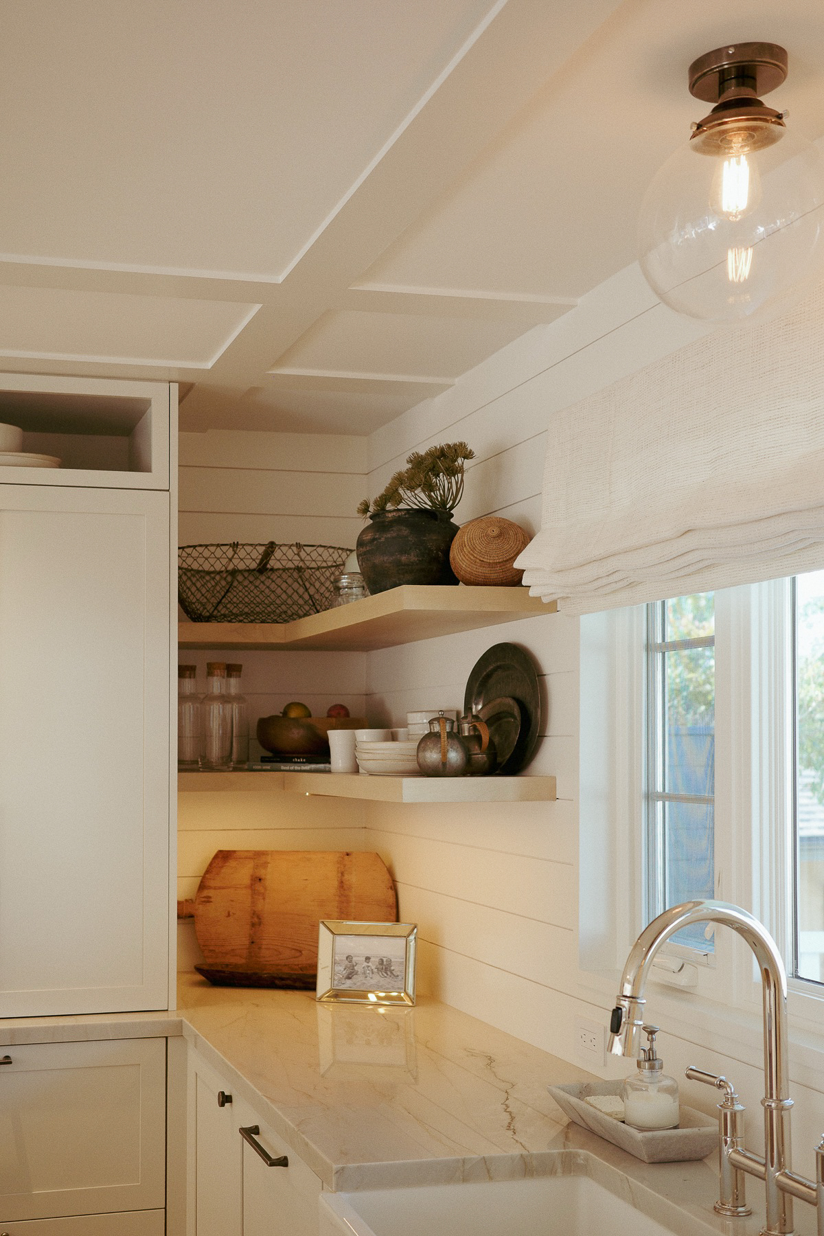 Kitchen shelves
